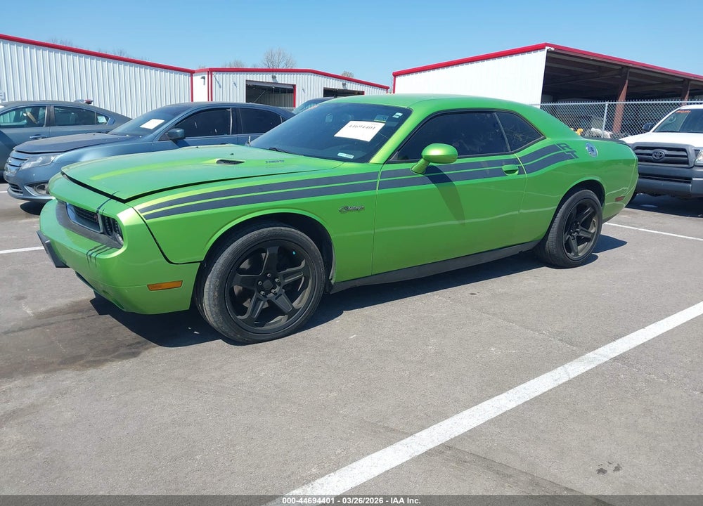 2011 DODGE CHALLENGER R/T VIN: 2B3CJ5DT8BH613219