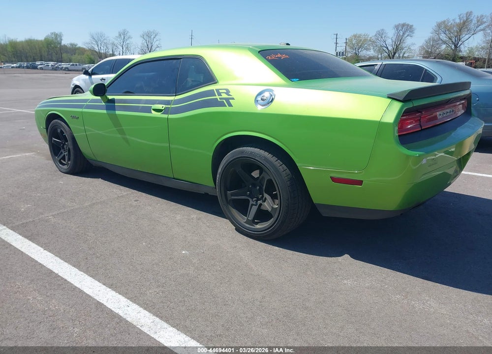 2011 DODGE CHALLENGER R/T VIN: 2B3CJ5DT8BH613219