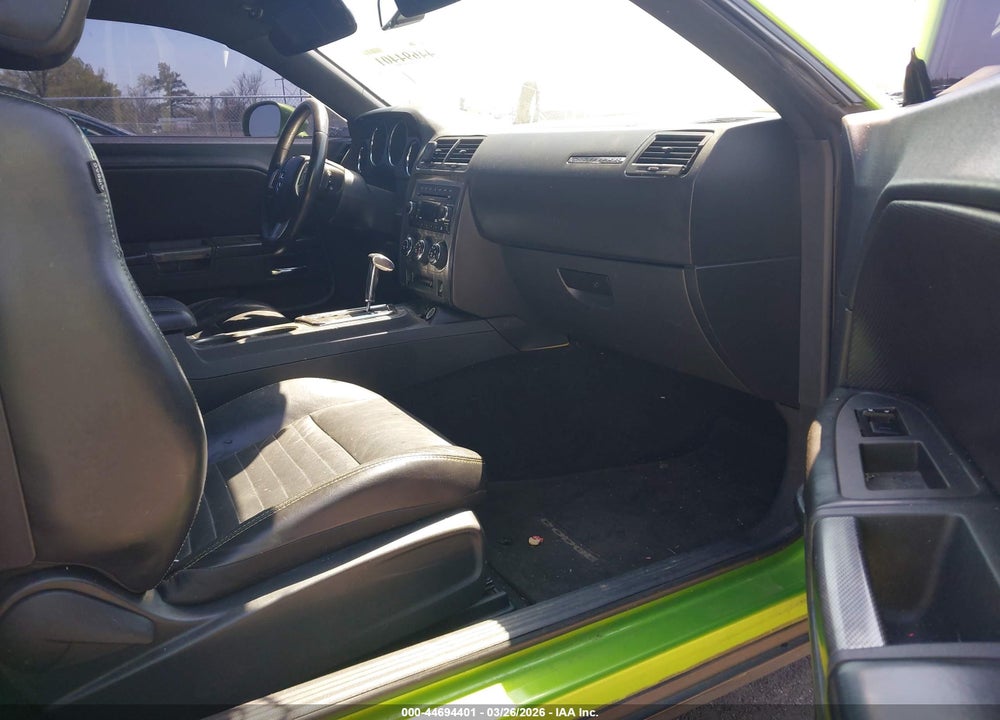 2011 DODGE CHALLENGER R/T VIN: 2B3CJ5DT8BH613219