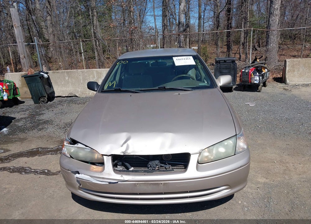 2000 TOYOTA CAMRY LE VIN: 4T1BG28K4YU998319