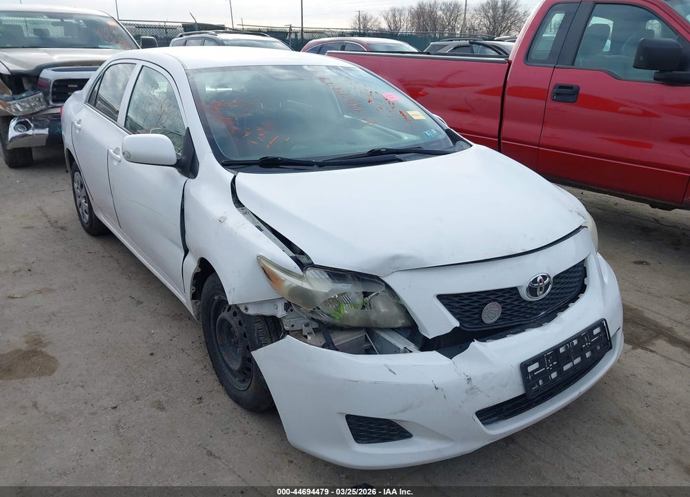 2009 TOYOTA COROLLA LE VIN: 2T1BU40E79C101927