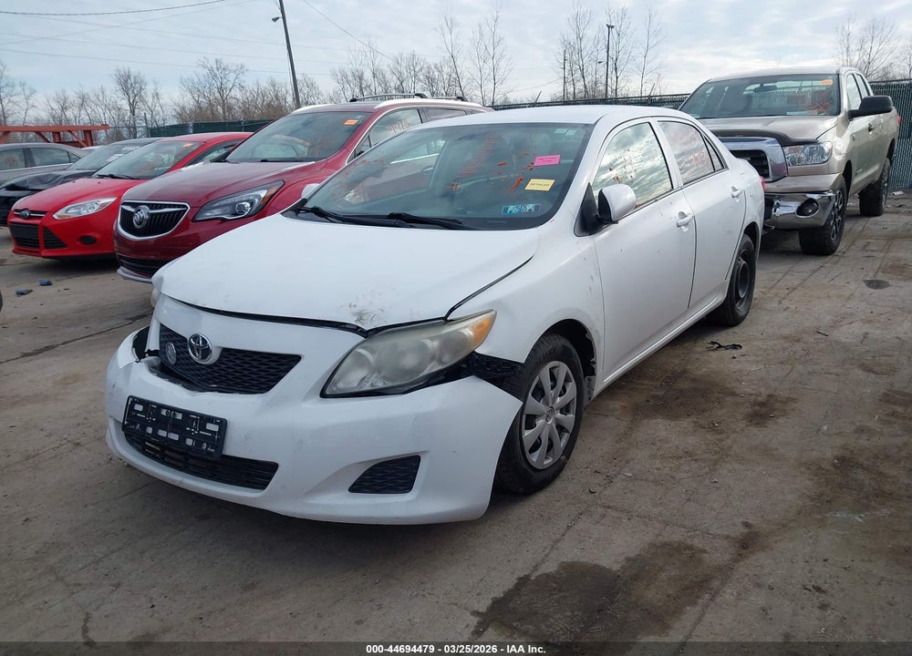 2009 TOYOTA COROLLA LE VIN: 2T1BU40E79C101927