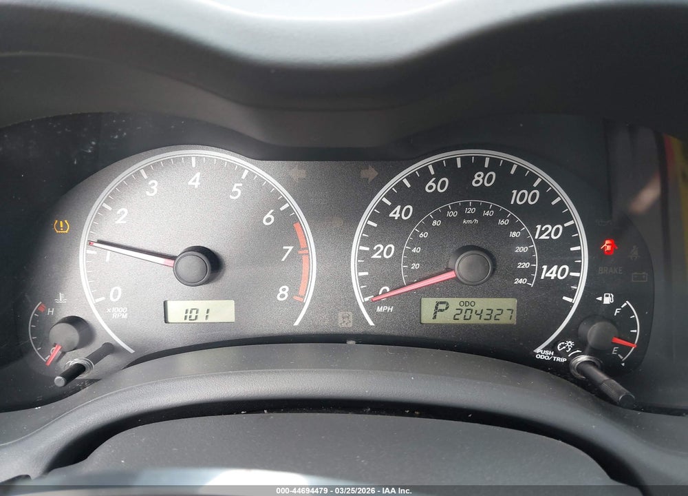 2009 TOYOTA COROLLA LE VIN: 2T1BU40E79C101927