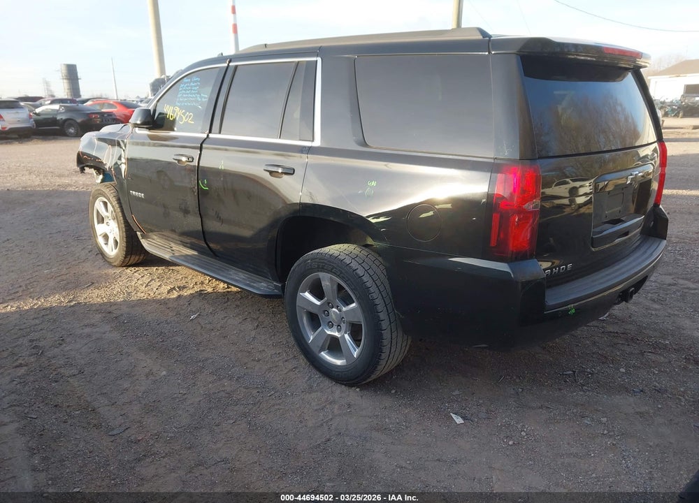2018 CHEVROLET TAHOE LT VIN: 1GNSKBKC3JR369574