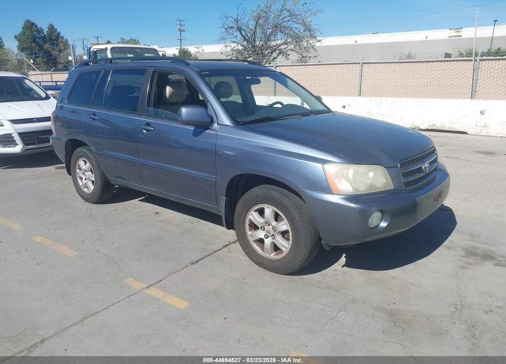 2003 TOYOTA HIGHLANDER LIMITED V6 VIN: JTEGF21A530084459