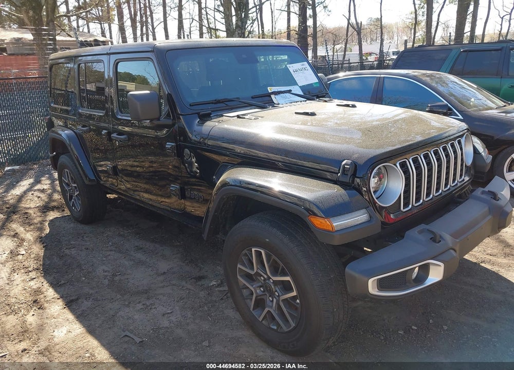 2025 JEEP WRANGLER 4-DOOR SAHARA 4X4 VIN: 1C4PJXEN7SW526148