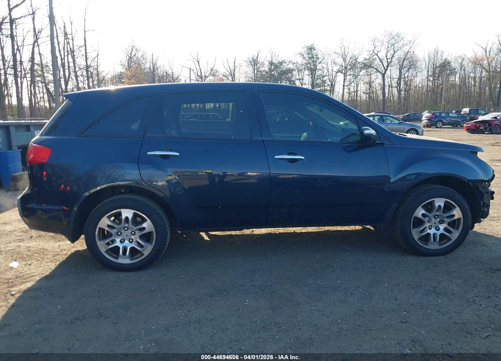 2009 ACURA MDX TECHNOLOGY PACKAGE VIN: 2HNYD286X9H523315