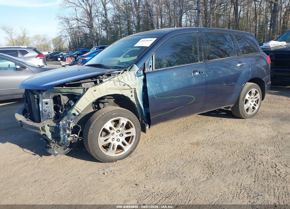 2009 ACURA MDX TECHNOLOGY PACKAGE VIN: 2HNYD286X9H523315