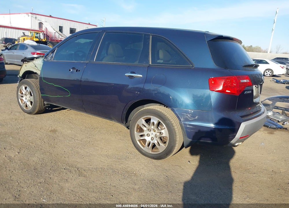 2009 ACURA MDX TECHNOLOGY PACKAGE VIN: 2HNYD286X9H523315