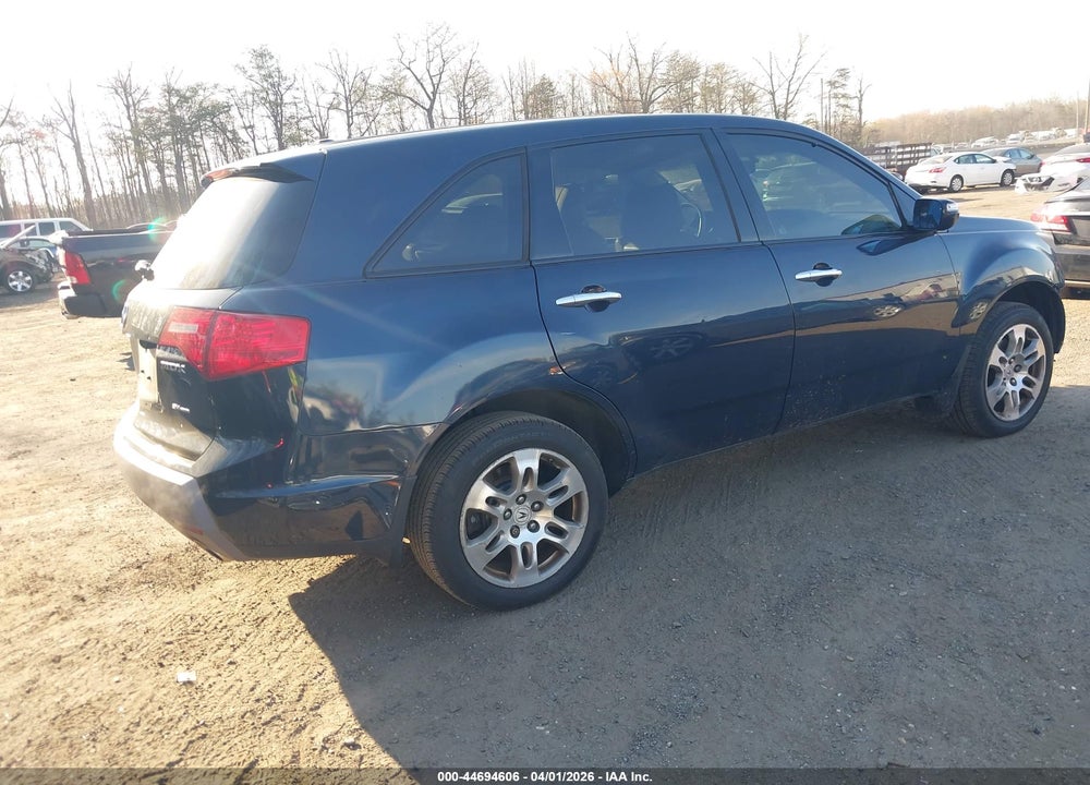 2009 ACURA MDX TECHNOLOGY PACKAGE VIN: 2HNYD286X9H523315