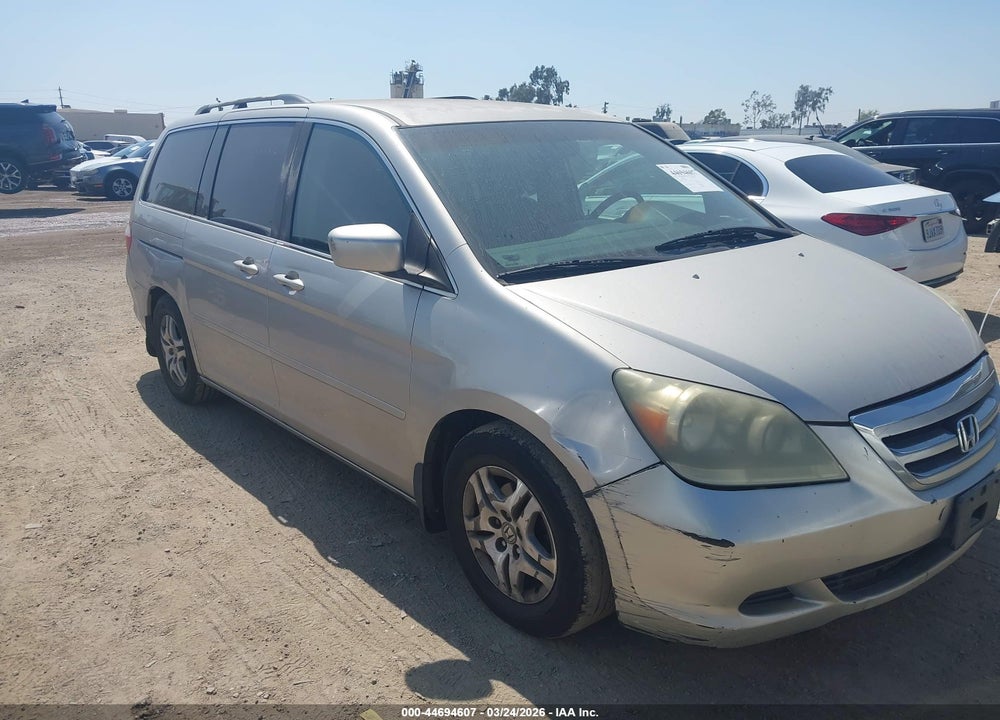 2006 HONDA ODYSSEY EX VIN: 5FNRL38406B418611