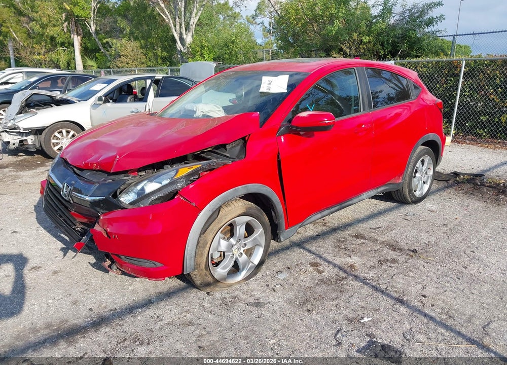 2016 HONDA HR-V EX VIN: 3CZRU5H58GM707048