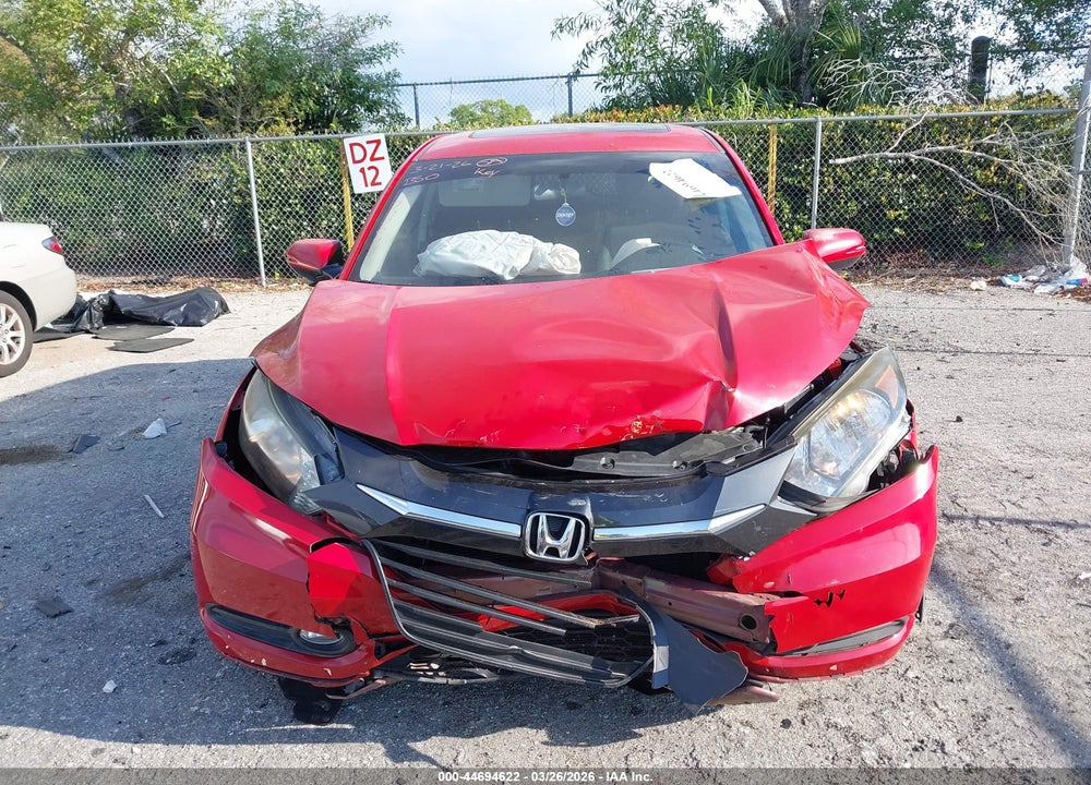 2016 HONDA HR-V EX VIN: 3CZRU5H58GM707048