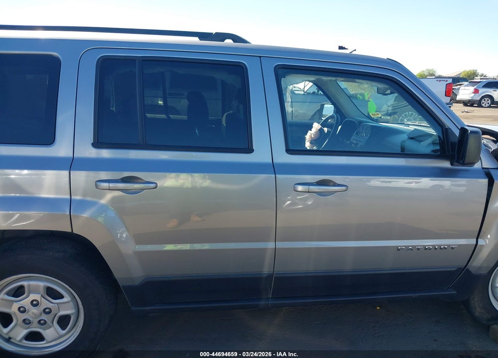 2016 JEEP PATRIOT SPORT VIN: 1C4NJPBA9GD670098