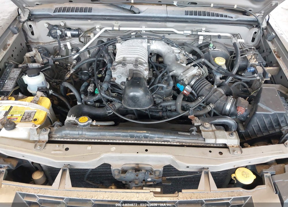 2004 NISSAN XTERRA SE S/C VIN: 5N1MD28Y04C644500