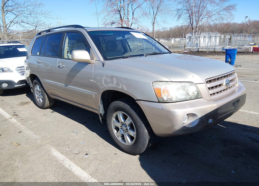 2004 TOYOTA HIGHLANDER V6 VIN: JTEEP21AX40047364