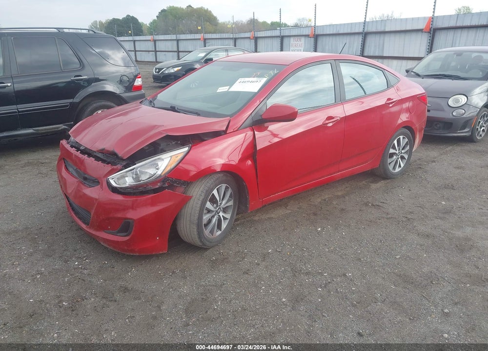 2017 HYUNDAI ACCENT SE VIN: KMHCT4AEXHU338401