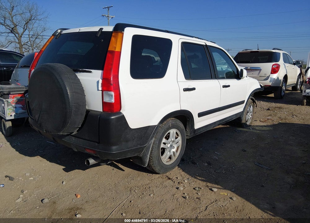 2004 HONDA CR-V EX VIN: SHSRD78814U230693