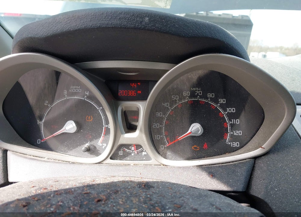 2011 FORD FIESTA SE VIN: 3FADP4EJ7BM174952