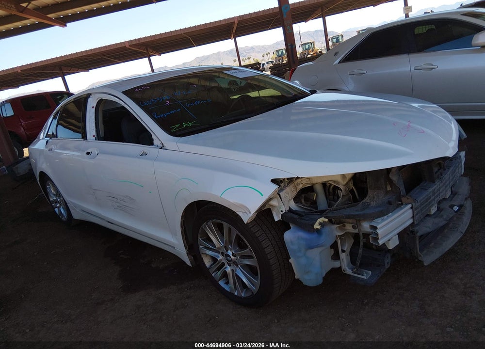 2014 LINCOLN MKZ VIN: 3LN6L2G9XER829355