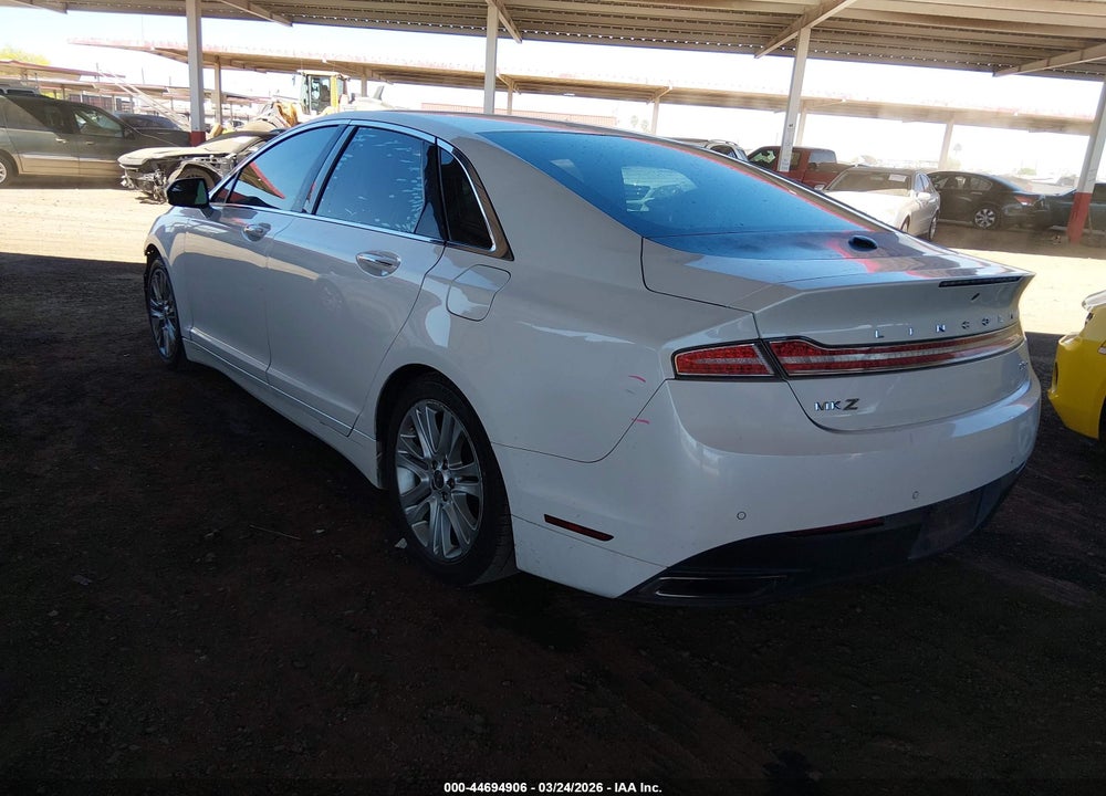 2014 LINCOLN MKZ VIN: 3LN6L2G9XER829355
