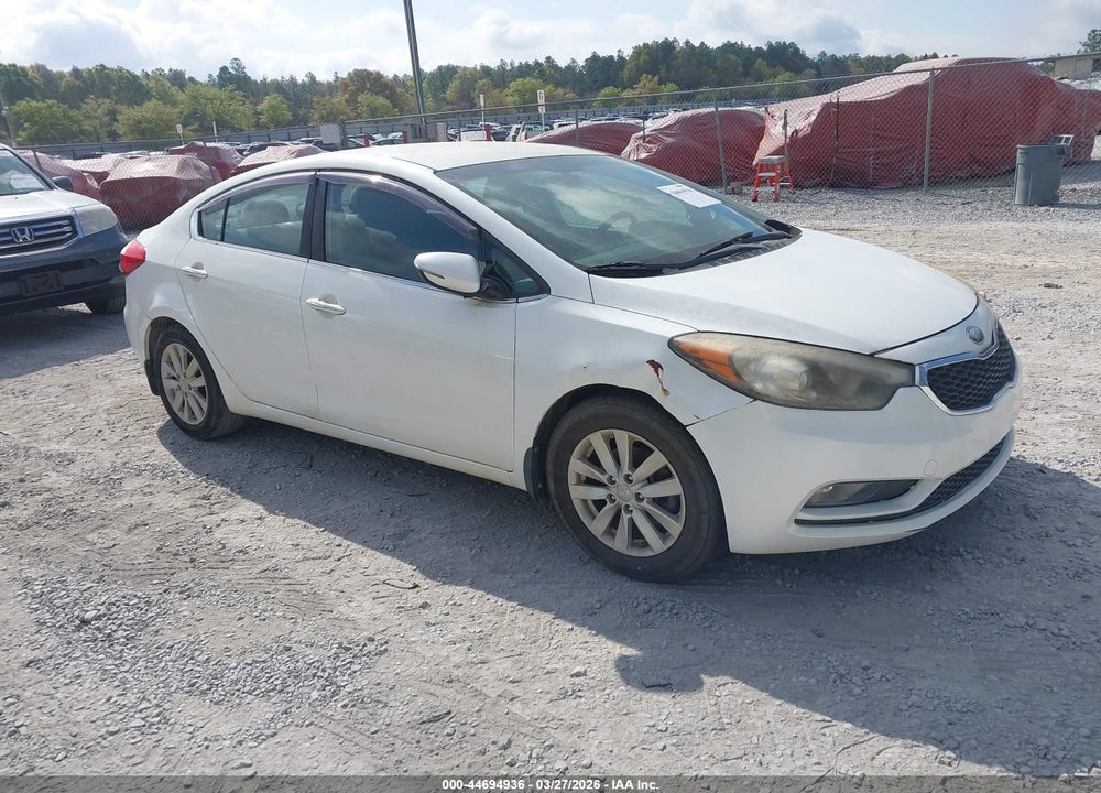 2014 KIA FORTE EX VIN: KNAFX4A84E5091637