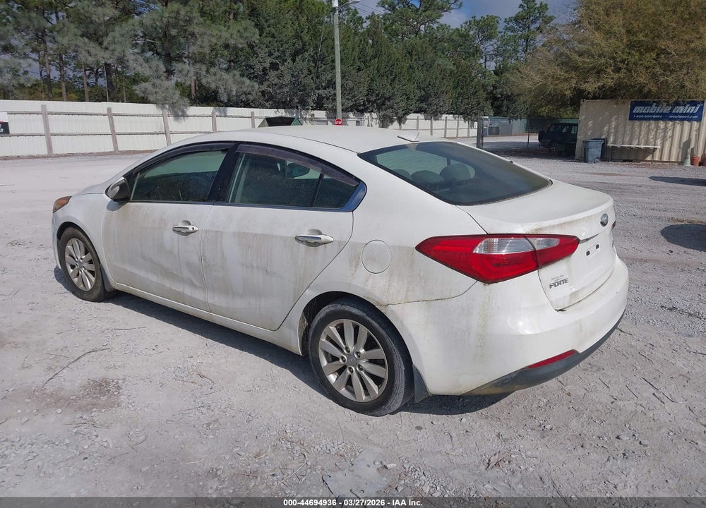 2014 KIA FORTE EX VIN: KNAFX4A84E5091637
