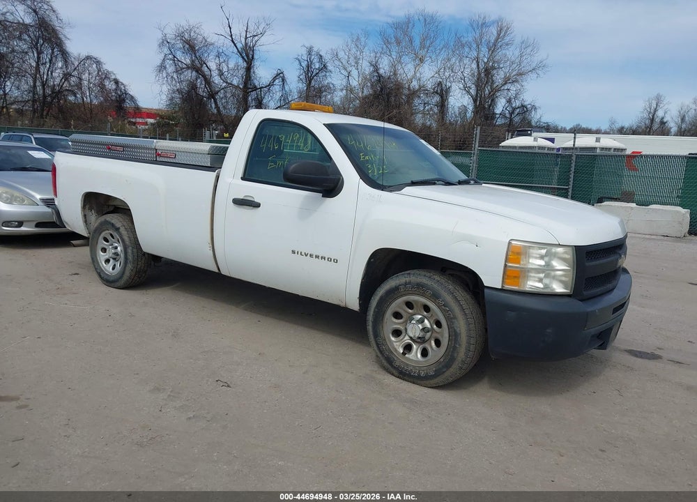 2011 CHEVROLET SILVERADO 1500 WORK TRUCK VIN: 1GCNCPEA8BZ187218