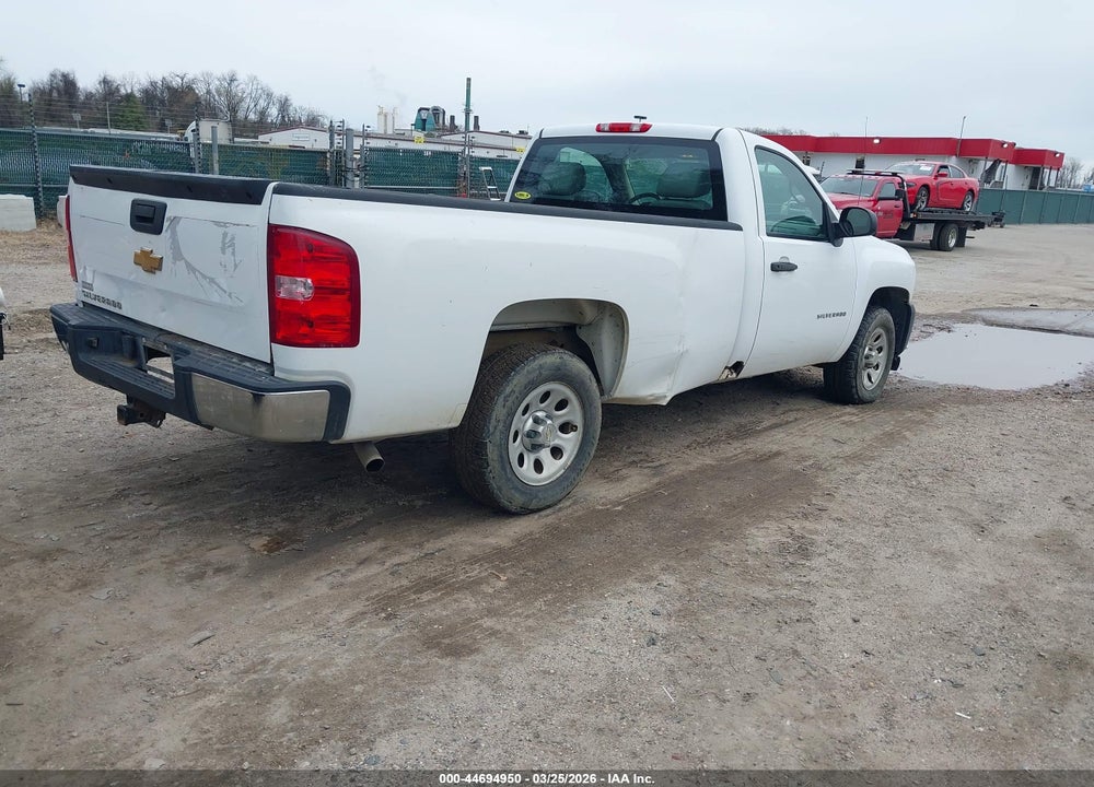 2012 CHEVROLET SILVERADO 1500 WORK TRUCK VIN: 1GCNCPEA4CZ169042