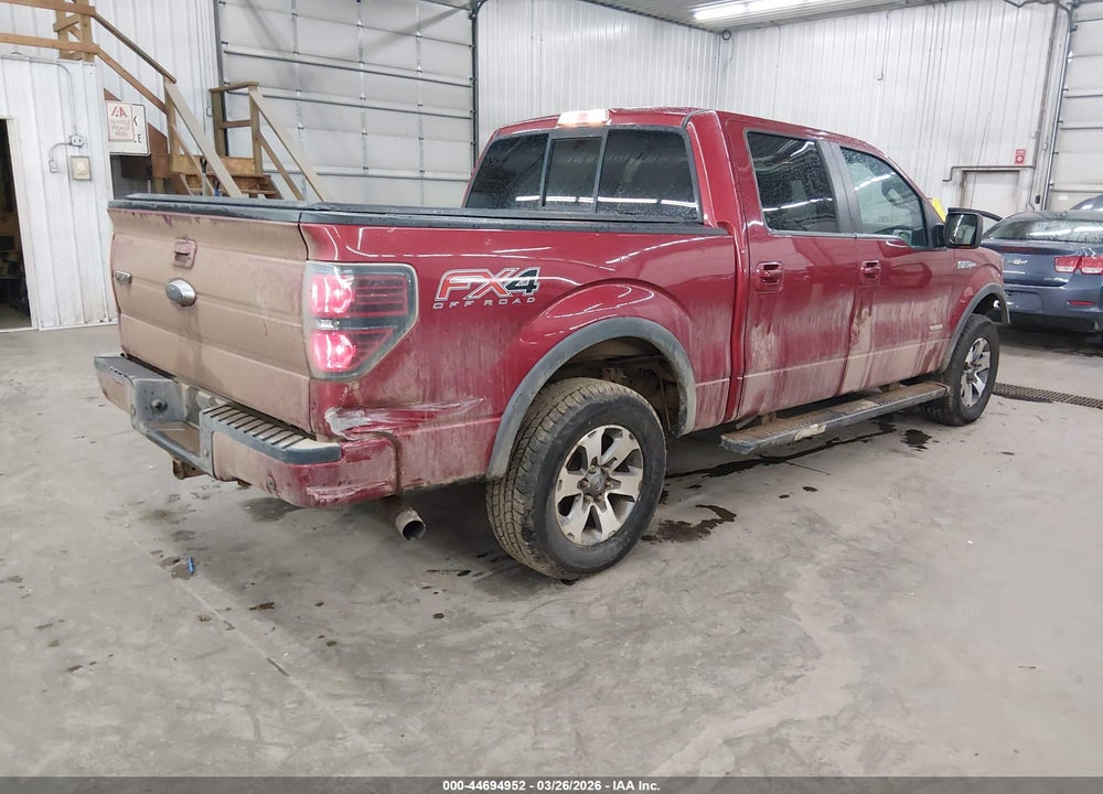2013 FORD F-150 FX4 VIN: 1FTFW1ET1DKF32255
