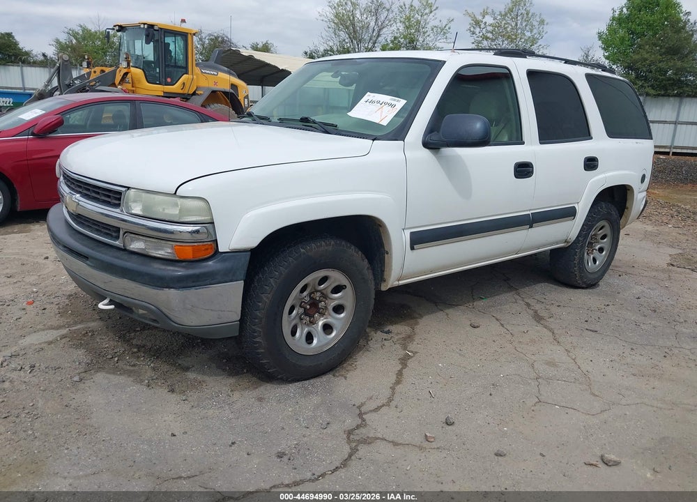 2004 CHEVROLET TAHOE LS VIN: 1GNEC13ZX4J125835