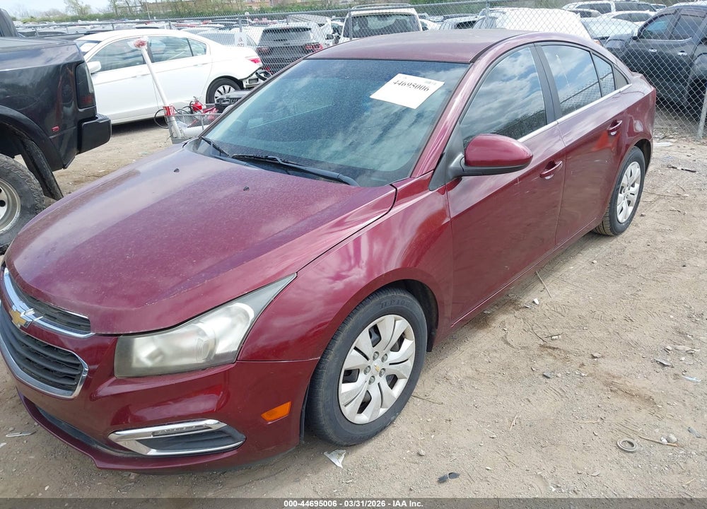 2015 CHEVROLET CRUZE LT VIN: 1G1PC5SB1F7178722