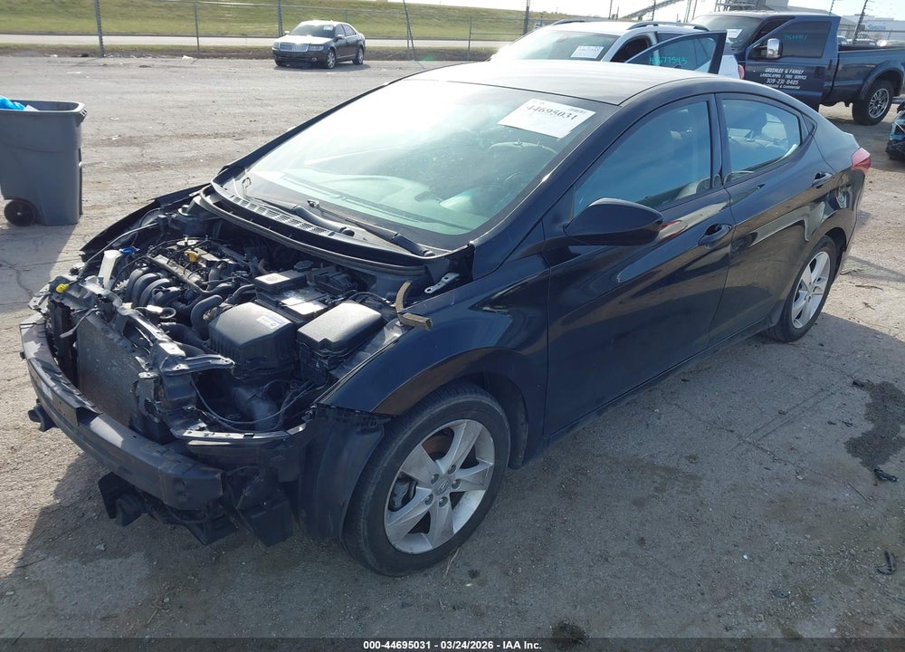 2013 HYUNDAI ELANTRA GLS VIN: KMHDH4AE3DU843776