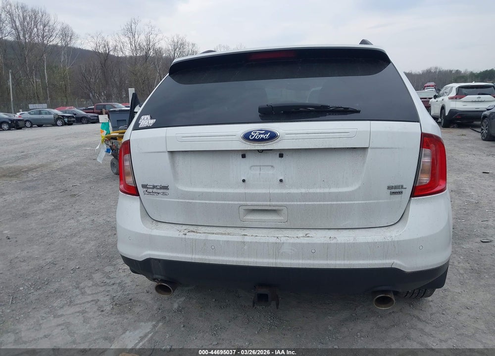 2014 FORD EDGE SEL VIN: 2FMDK4JC4EBB62517