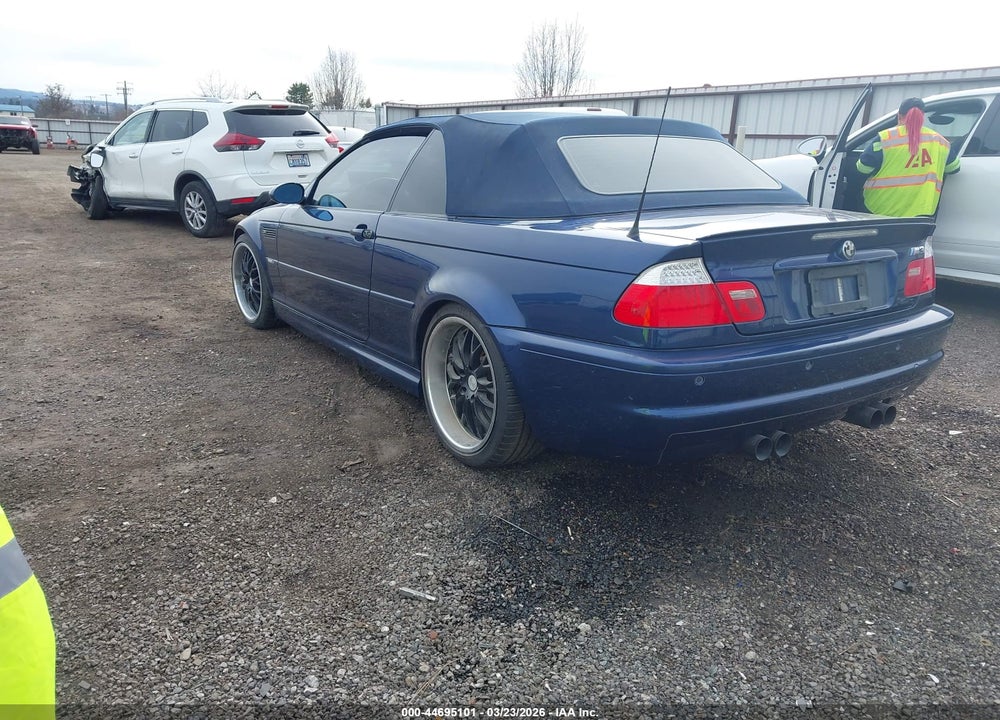 2004 BMW M3 VIN: WBSBR93454PK04512