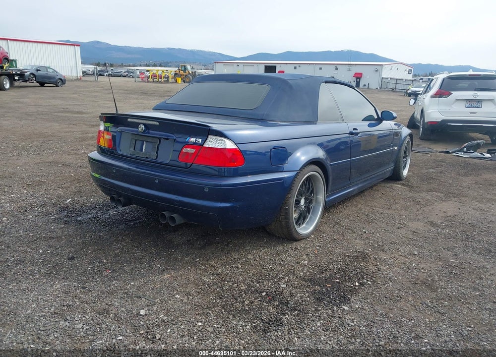 2004 BMW M3 VIN: WBSBR93454PK04512