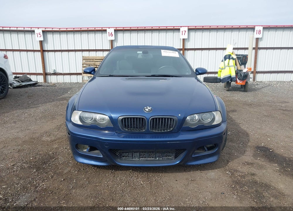 2004 BMW M3 VIN: WBSBR93454PK04512