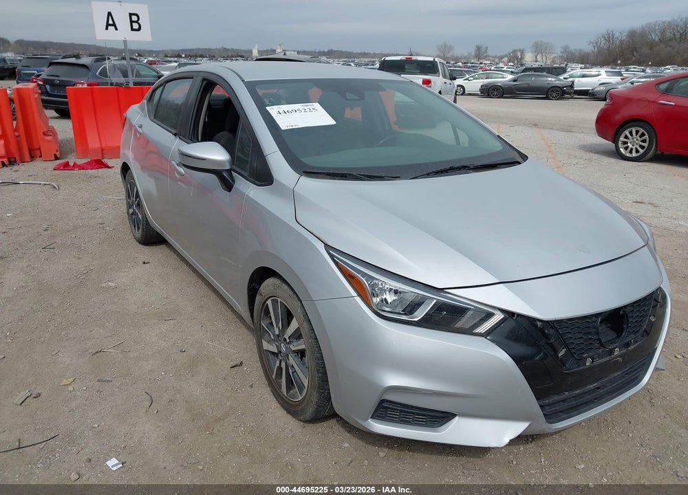 2021 NISSAN VERSA SV XTRONIC CVT VIN: 3N1CN8EV1ML922905
