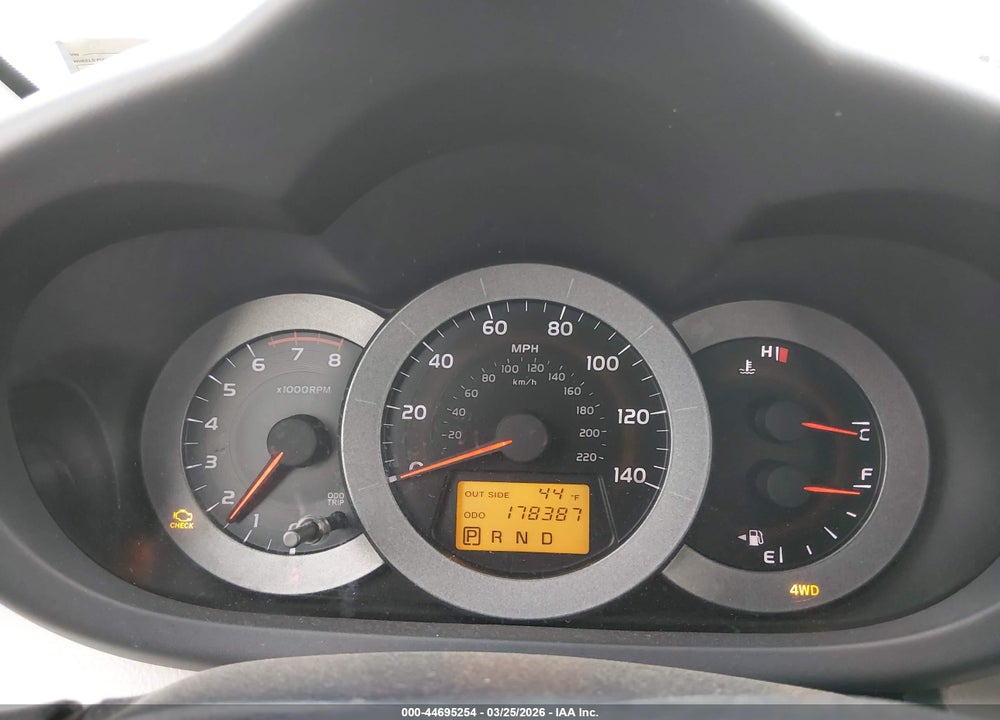 2007 TOYOTA RAV4 LIMITED VIN: JTMBD31V975080890
