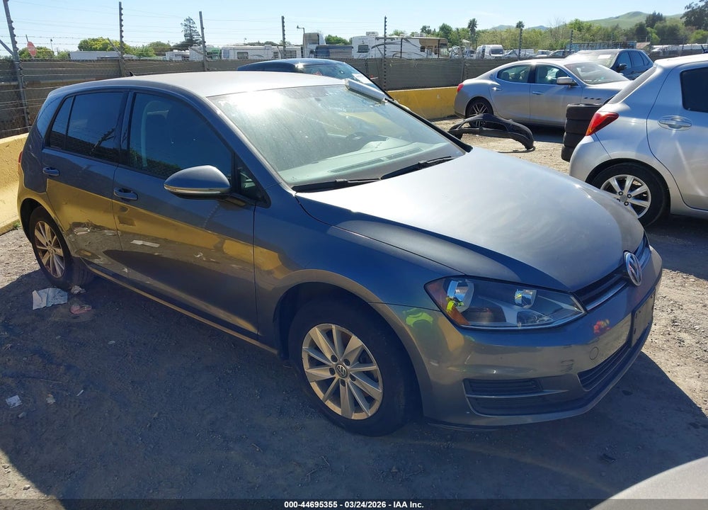 2017 VOLKSWAGEN GOLF TSI S 4-DOOR/TSI SE 4-DOOR/TSI SEL 4-DOOR/TSI WOLFSBURG EDITION 4-DOOR VIN: 3VW217AU4HM049823