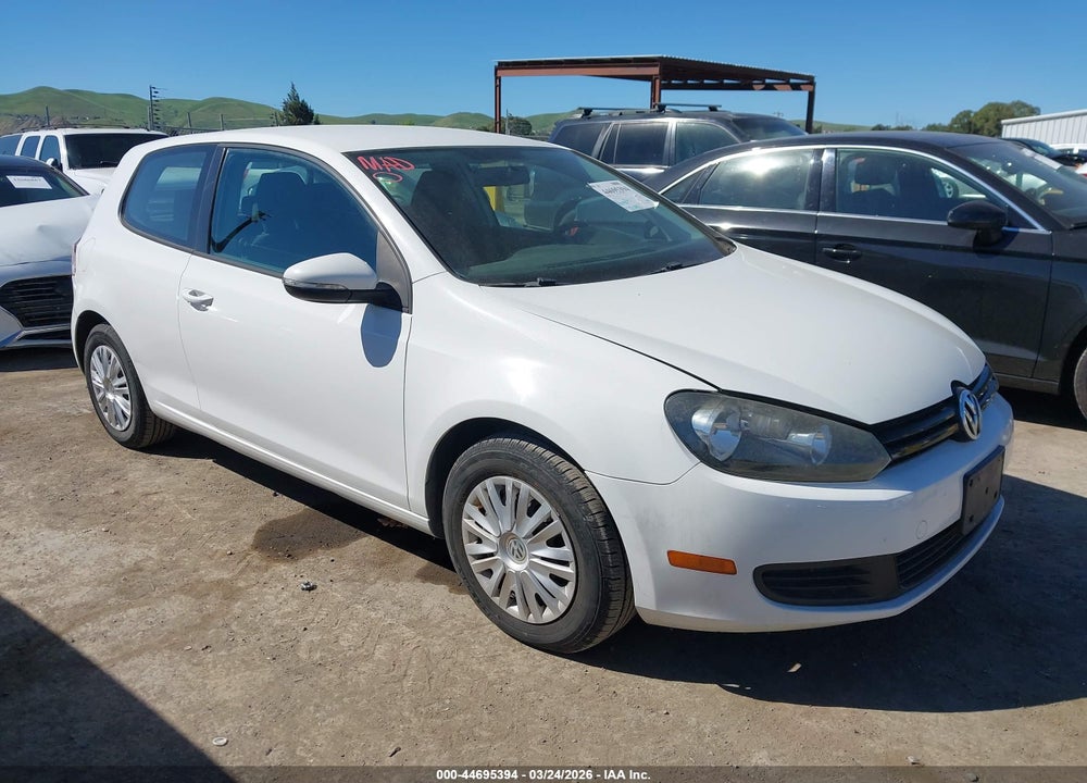 2011 VOLKSWAGEN GOLF 2.5L 2-DOOR VIN: WVWAB7AJXBW120631