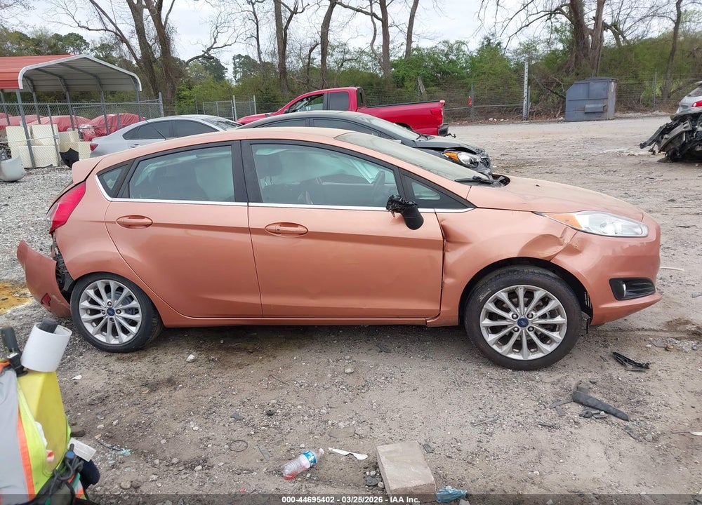2017 FORD FIESTA TITANIUM VIN: 3FADP4FJ4HM151068