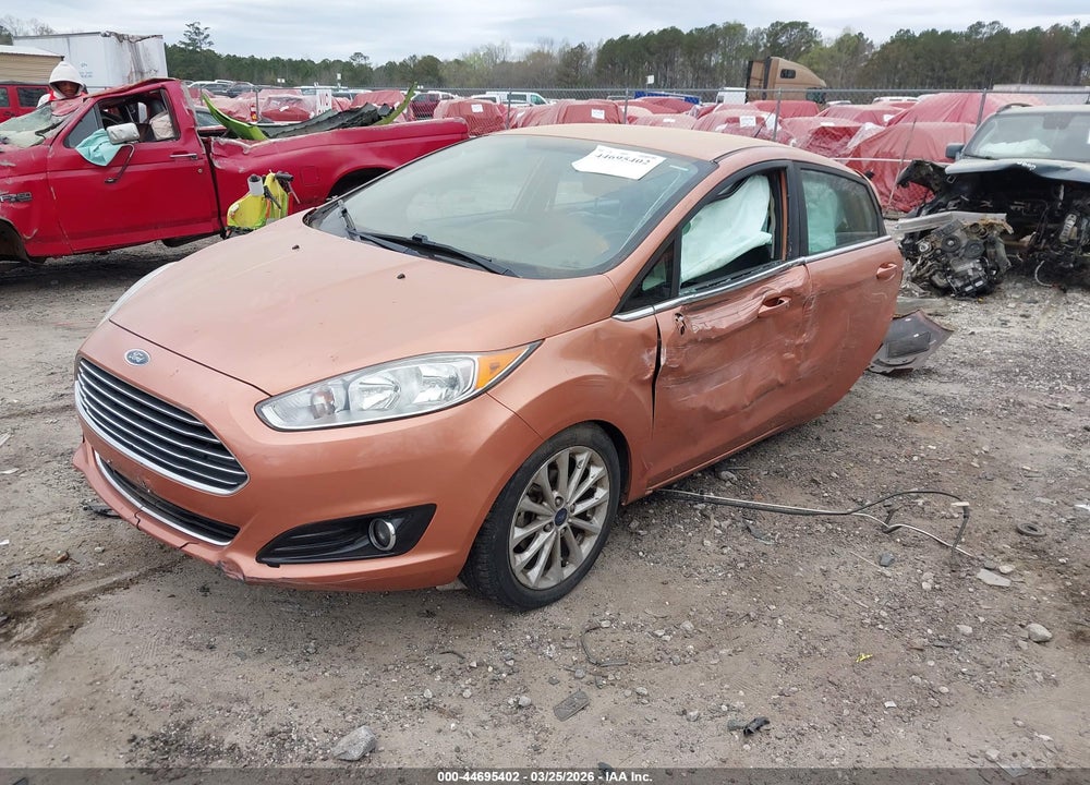 2017 FORD FIESTA TITANIUM VIN: 3FADP4FJ4HM151068