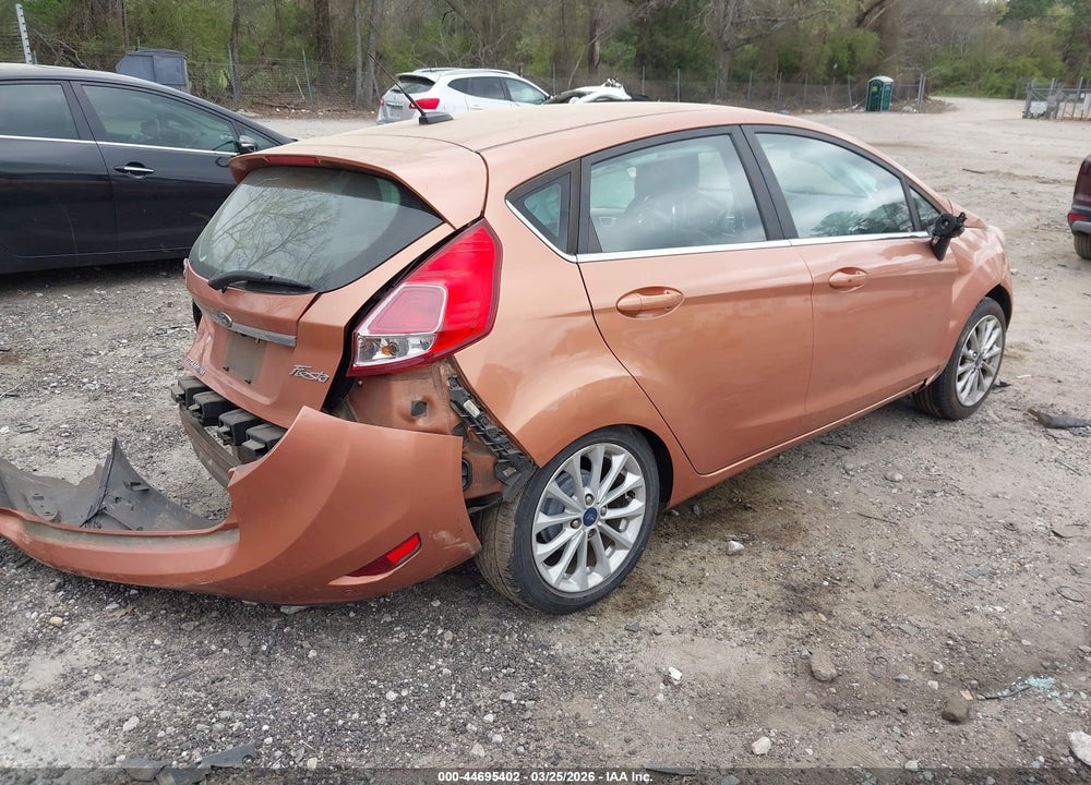 2017 FORD FIESTA TITANIUM VIN: 3FADP4FJ4HM151068