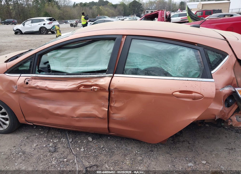 2017 FORD FIESTA TITANIUM VIN: 3FADP4FJ4HM151068