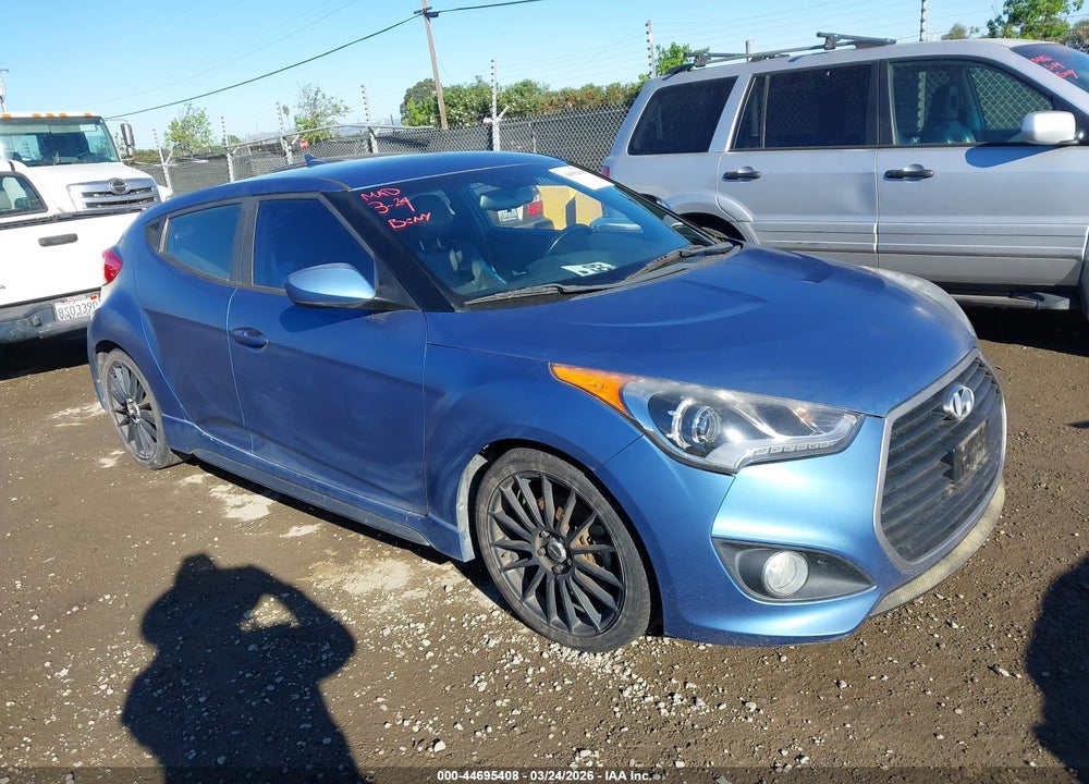 2016 HYUNDAI VELOSTER TURBO RALLY EDITION VIN: KMHTC6AE9GU262454