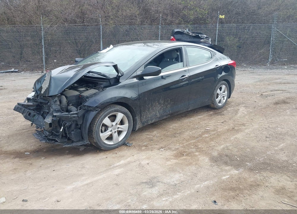2013 HYUNDAI ELANTRA GLS VIN: 5NPDH4AE3DH399913