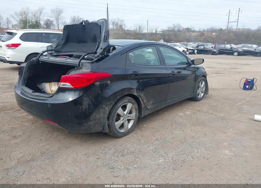 2013 HYUNDAI ELANTRA GLS VIN: 5NPDH4AE3DH399913