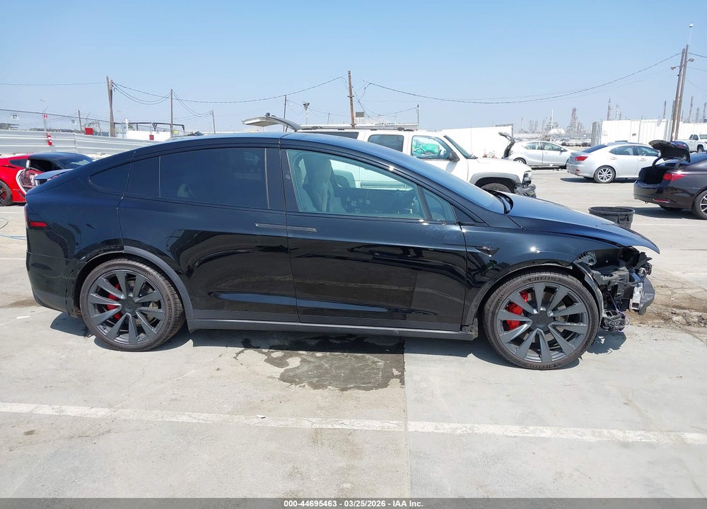 2023 TESLA MODEL X PLAID TRI MOTOR ALL-WHEEL DRIVE VIN: 7SAXCBE67PF414034