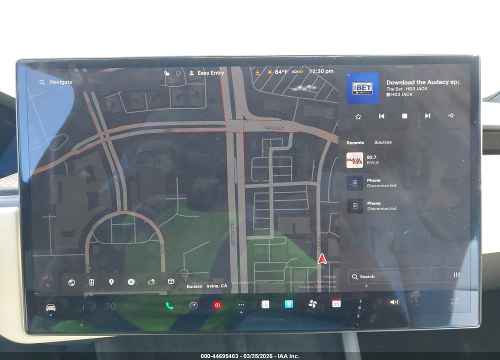 2023 TESLA MODEL X PLAID TRI MOTOR ALL-WHEEL DRIVE VIN: 7SAXCBE67PF414034